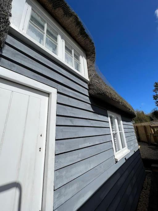 The Shack - Thatched Self Contained Annex Collingbourne Ducis Dış mekan fotoğraf